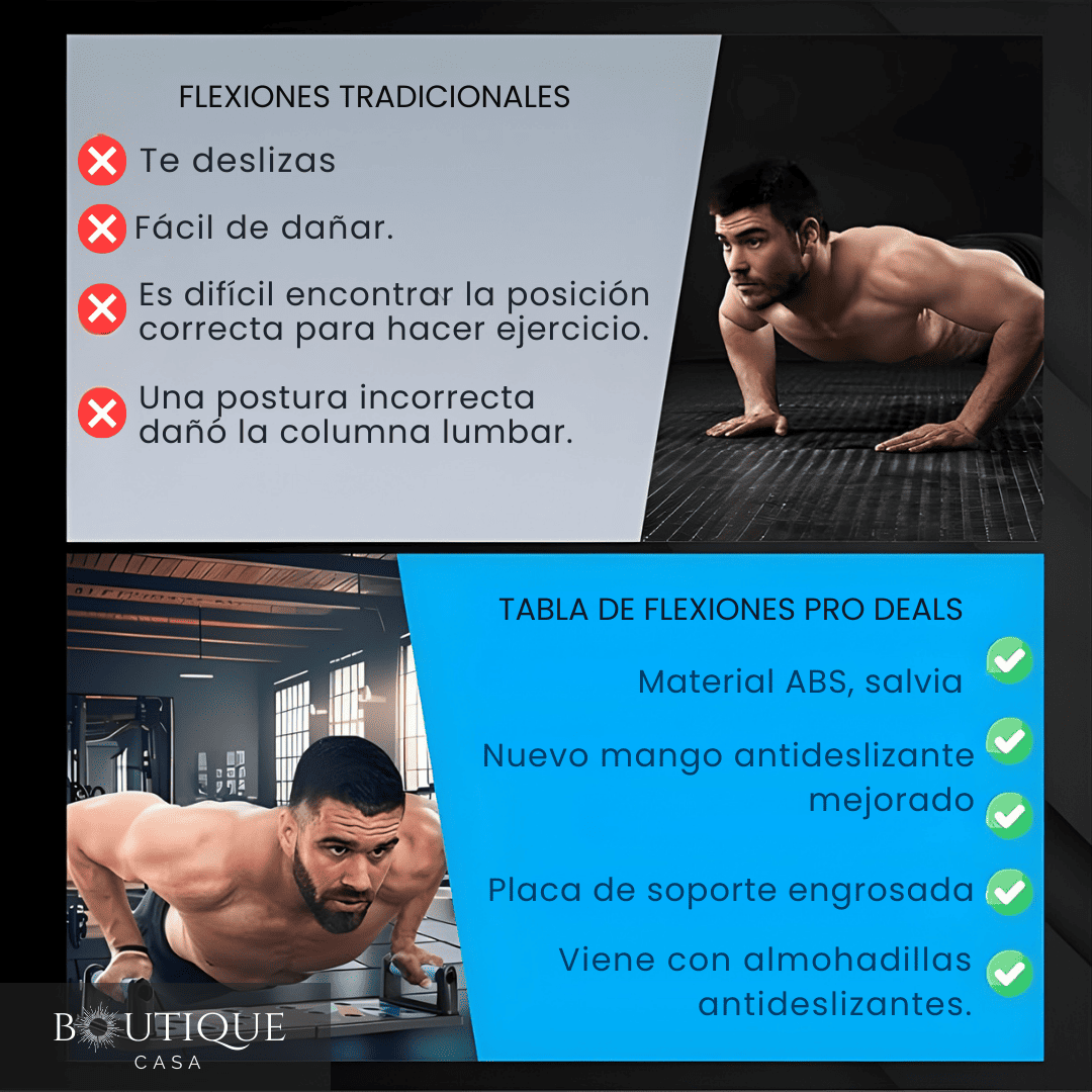 Tabla de Flexiones 9 en 1 | PushPro™