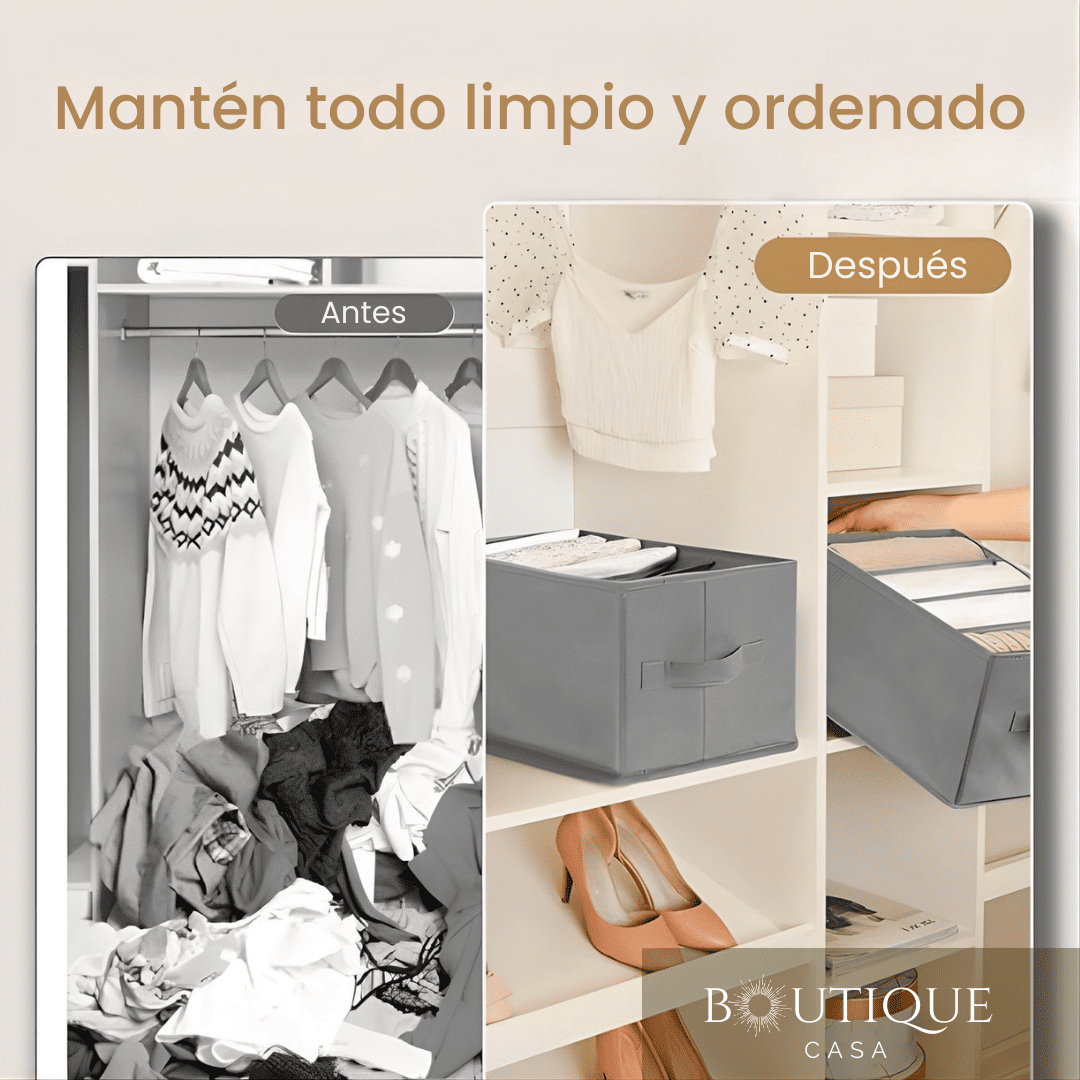 Organizador Plegable con Divisores | ClosetBox™