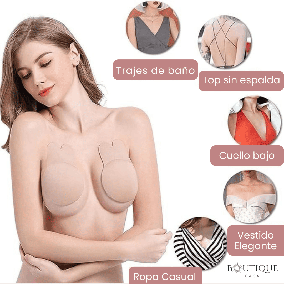 Push-Up Adhesivo Sin Tirantes | SecretSupport™