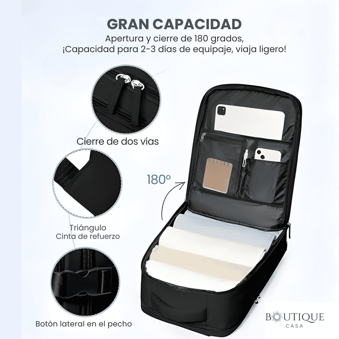 Mochila Multifuncional de Viaje | TravelPro™
