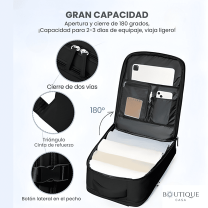 Mochila Multifuncional de Viaje | TravelPro™