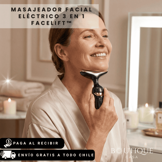 Masajeador Facial Eléctrico 3 en 1 | FaceLift™