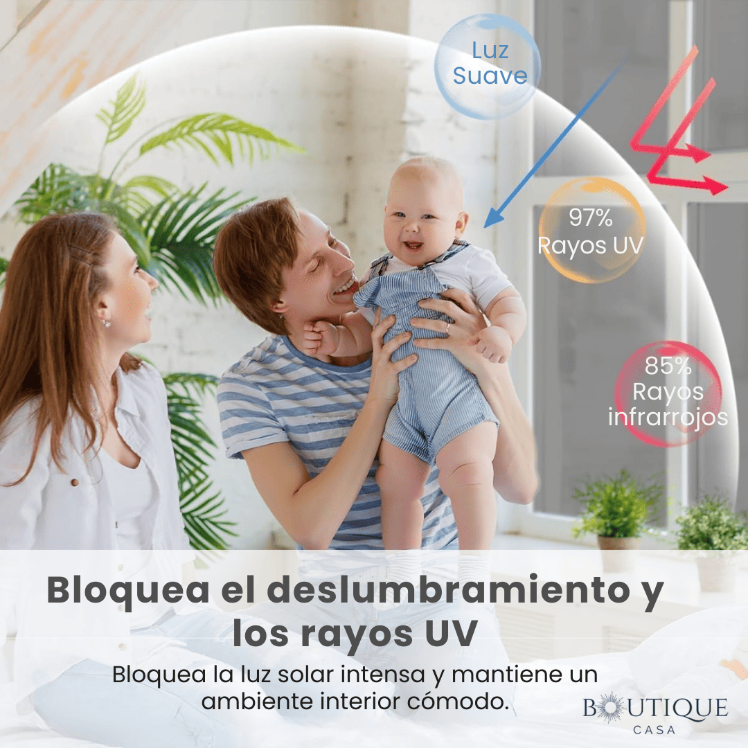 Vinilo Efecto Espejo con Protección Térmica (5 Metros x 60 cm) | ReflectPro™