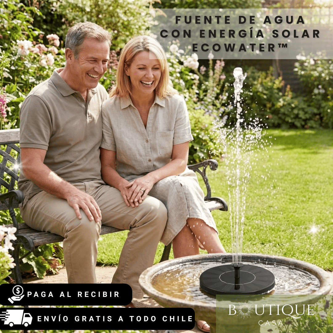 Fuente de Agua con Energía Solar | EcoWater™