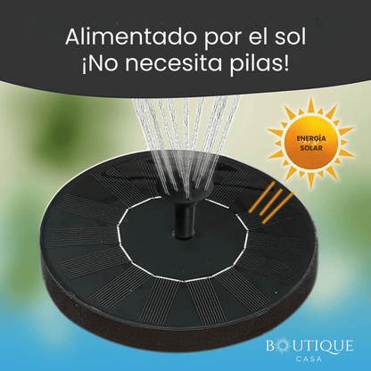 Fuente de Agua con Energía Solar | EcoWater™