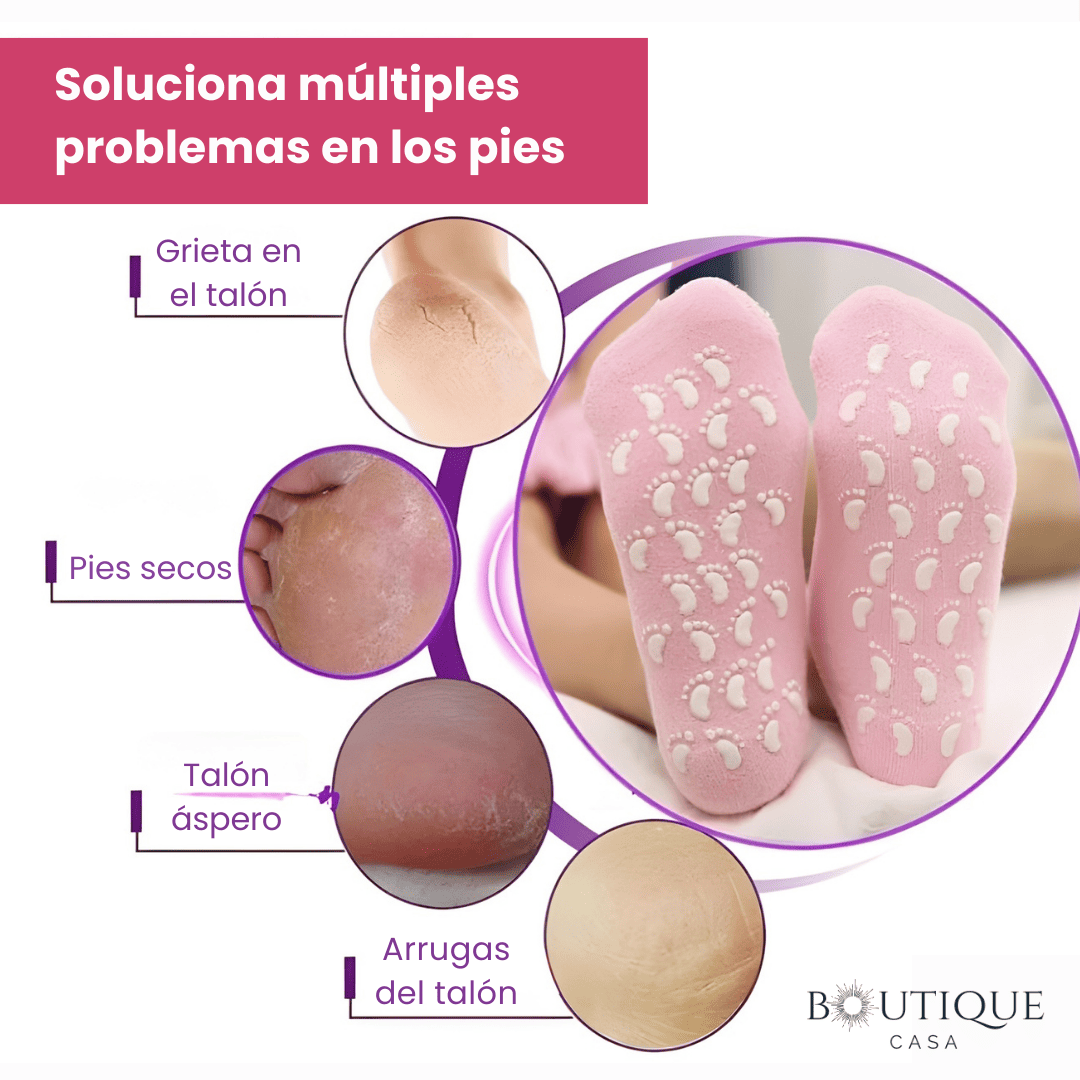 Calcetines Hidratantes de Gel | GelCure™