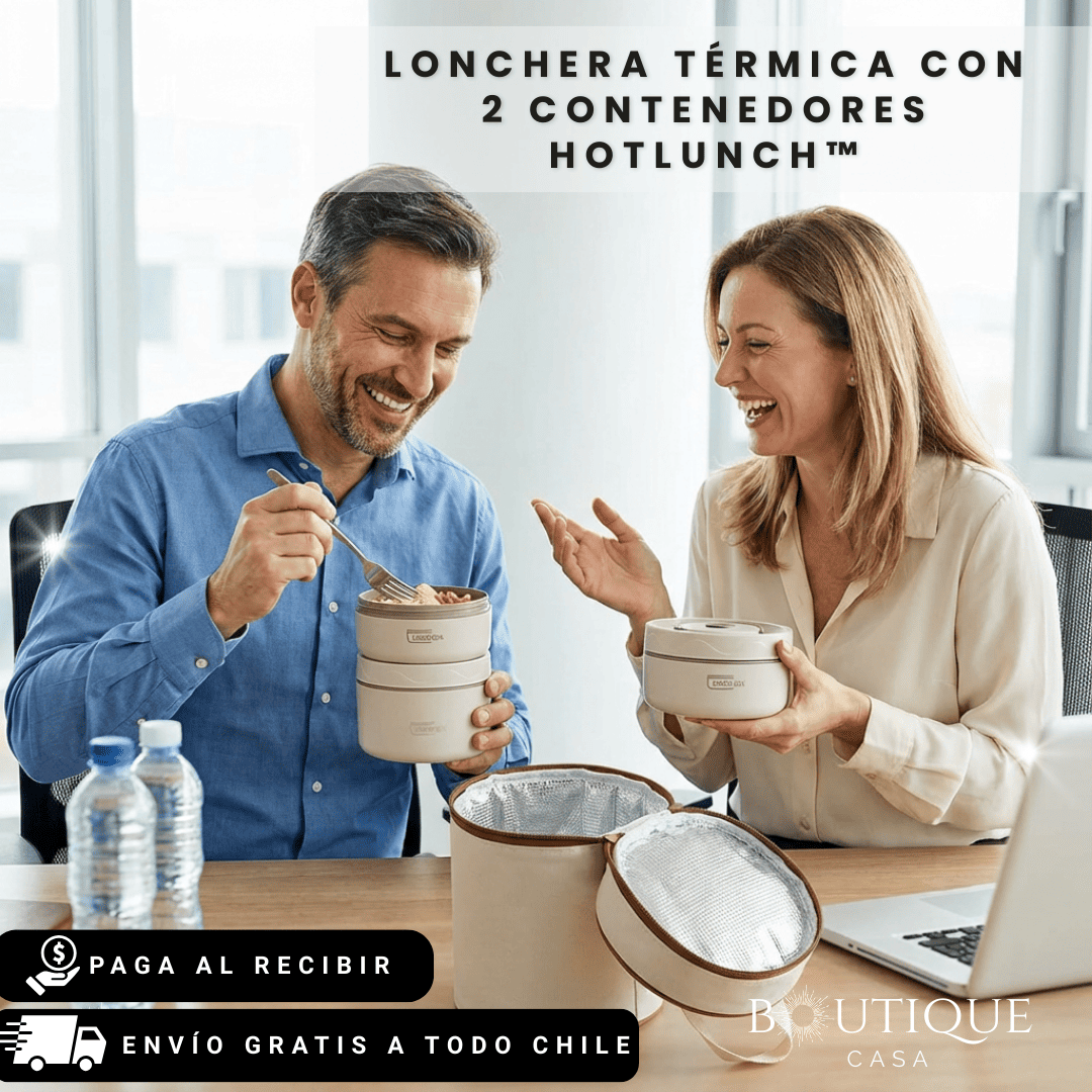 Lonchera Térmica con 2 Contenedores | HotLunch™