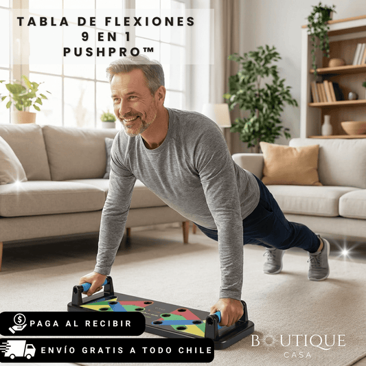 Tabla de Flexiones 9 en 1 | PushPro™