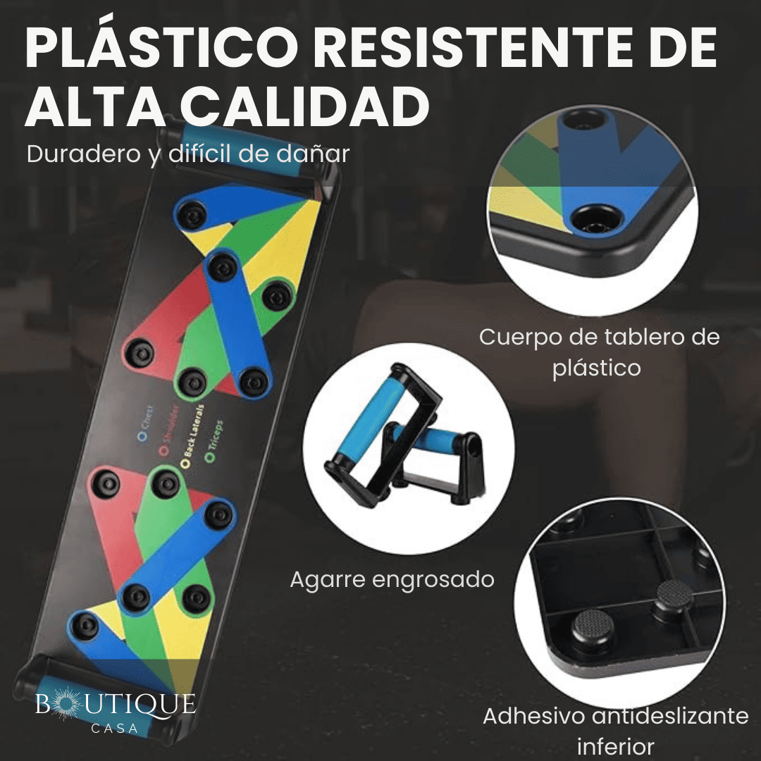 Tabla de Flexiones 9 en 1 | PushPro™