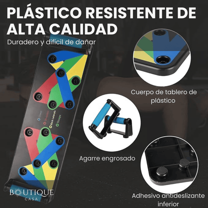Tabla de Flexiones 9 en 1 | PushPro™