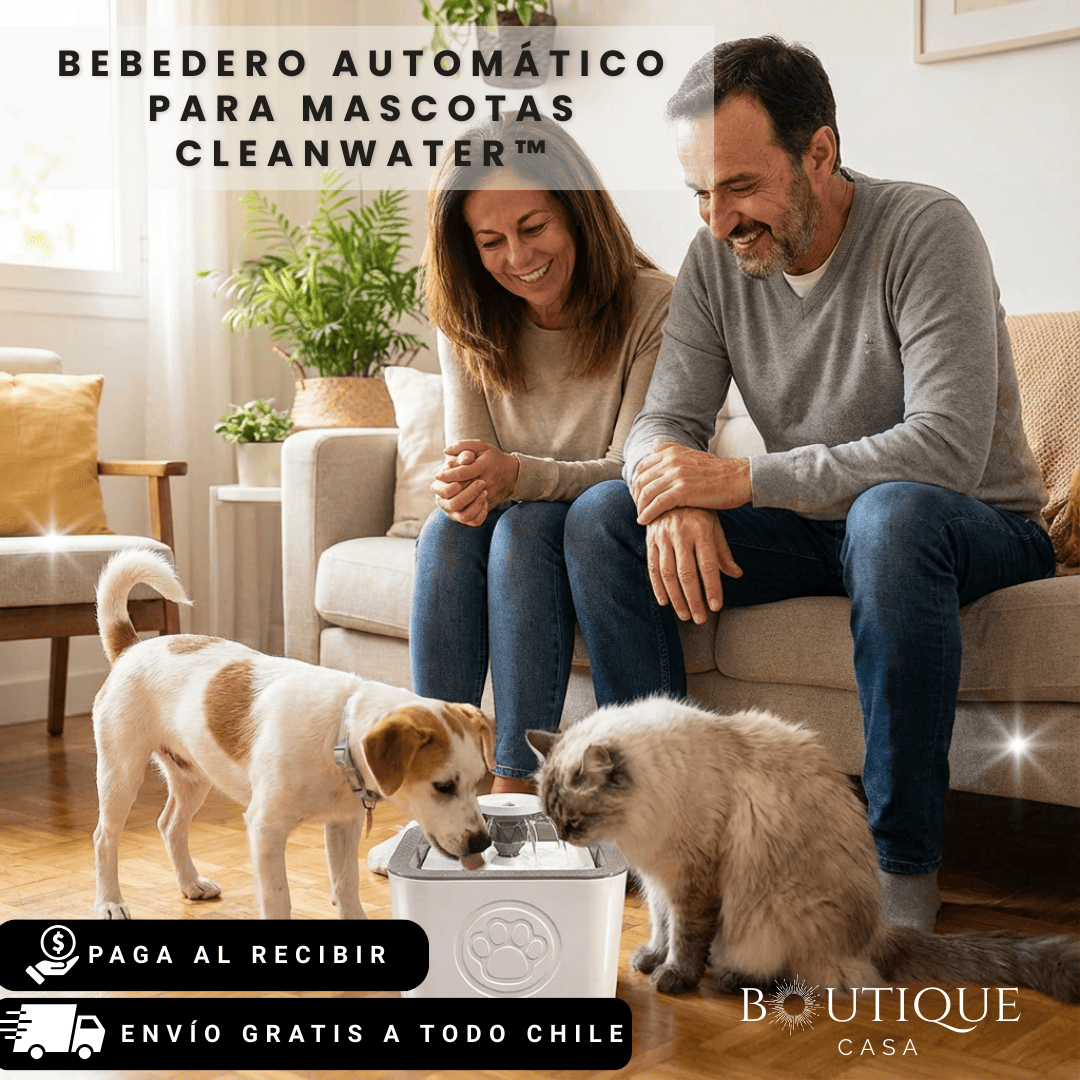 Bebedero Automático para Mascotas | CleanWater™