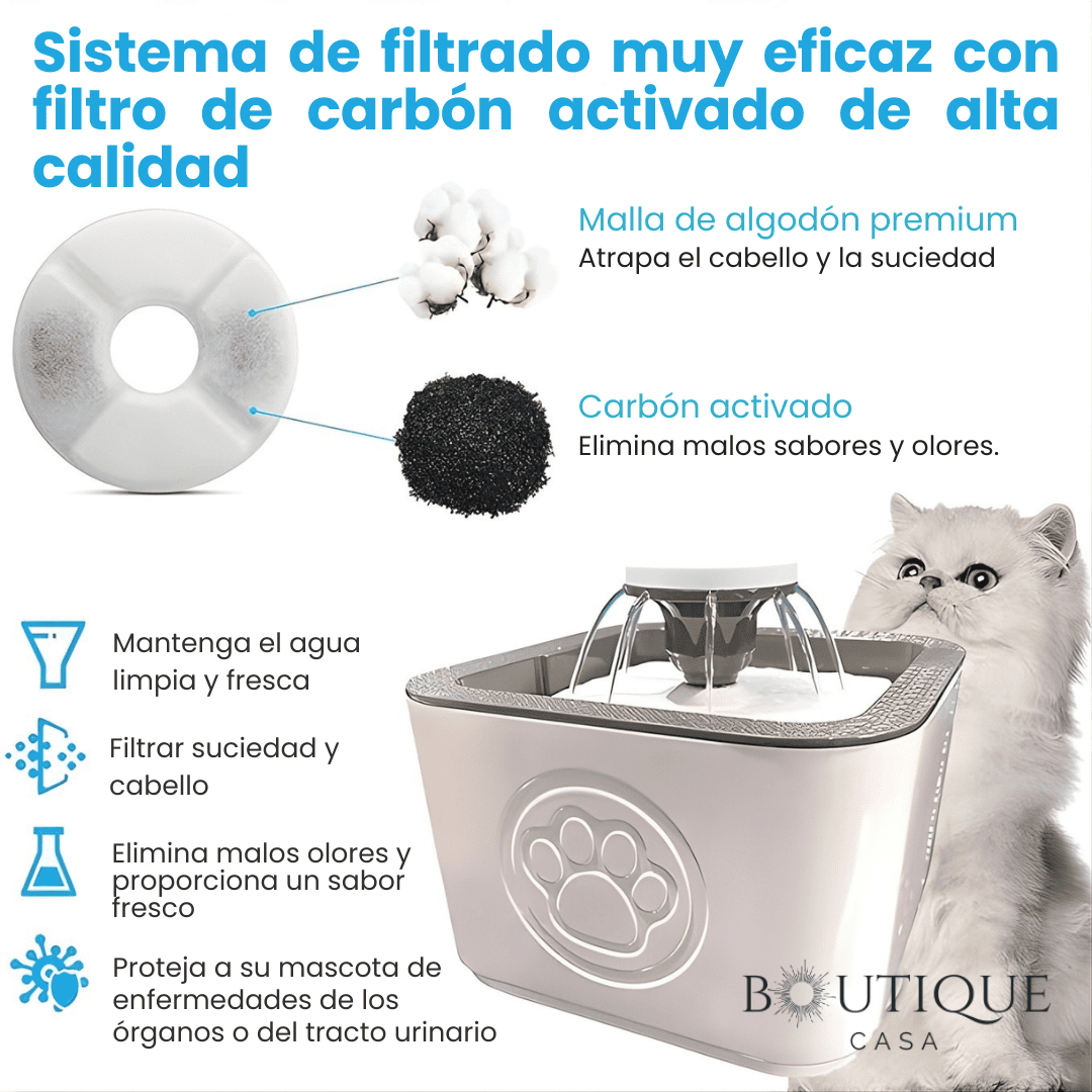 Bebedero Automático para Mascotas | CleanWater™