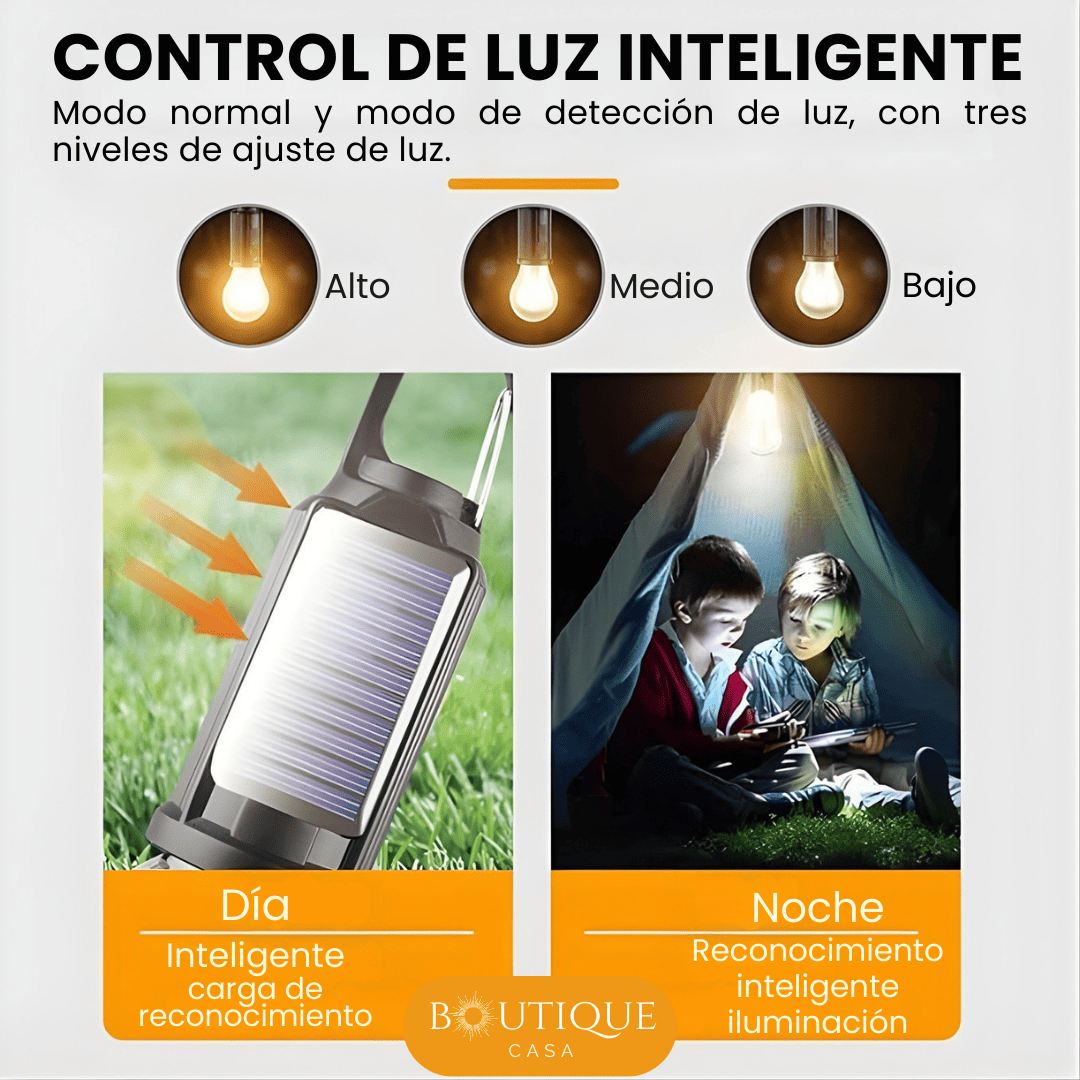 Ampolleta Solar Portátil | SolarLight™