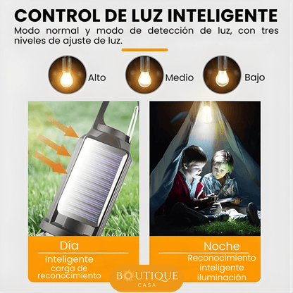 Ampolleta Solar Portátil | SolarLight™