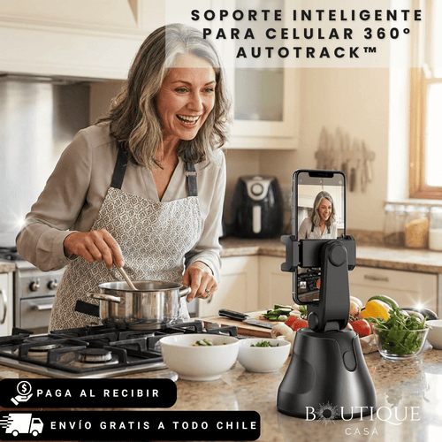 Soporte Inteligente para Celular 360° | AutoTrack™