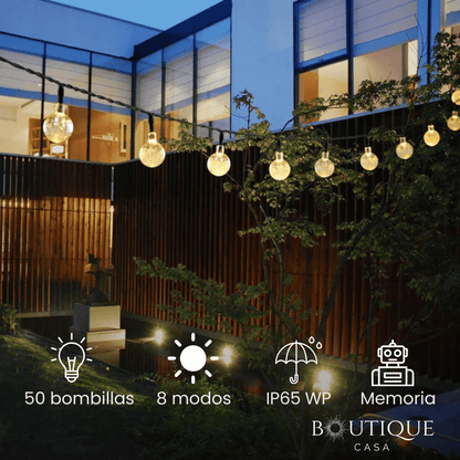 Luces Solares Decorativas | SolarGlow™