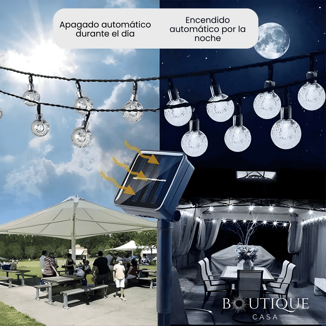 Luces Solares Decorativas | SolarGlow™