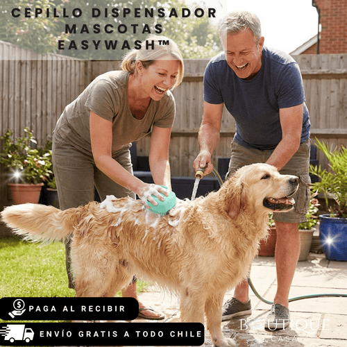 Cepillo Dispensador Mascotas | EasyWash™