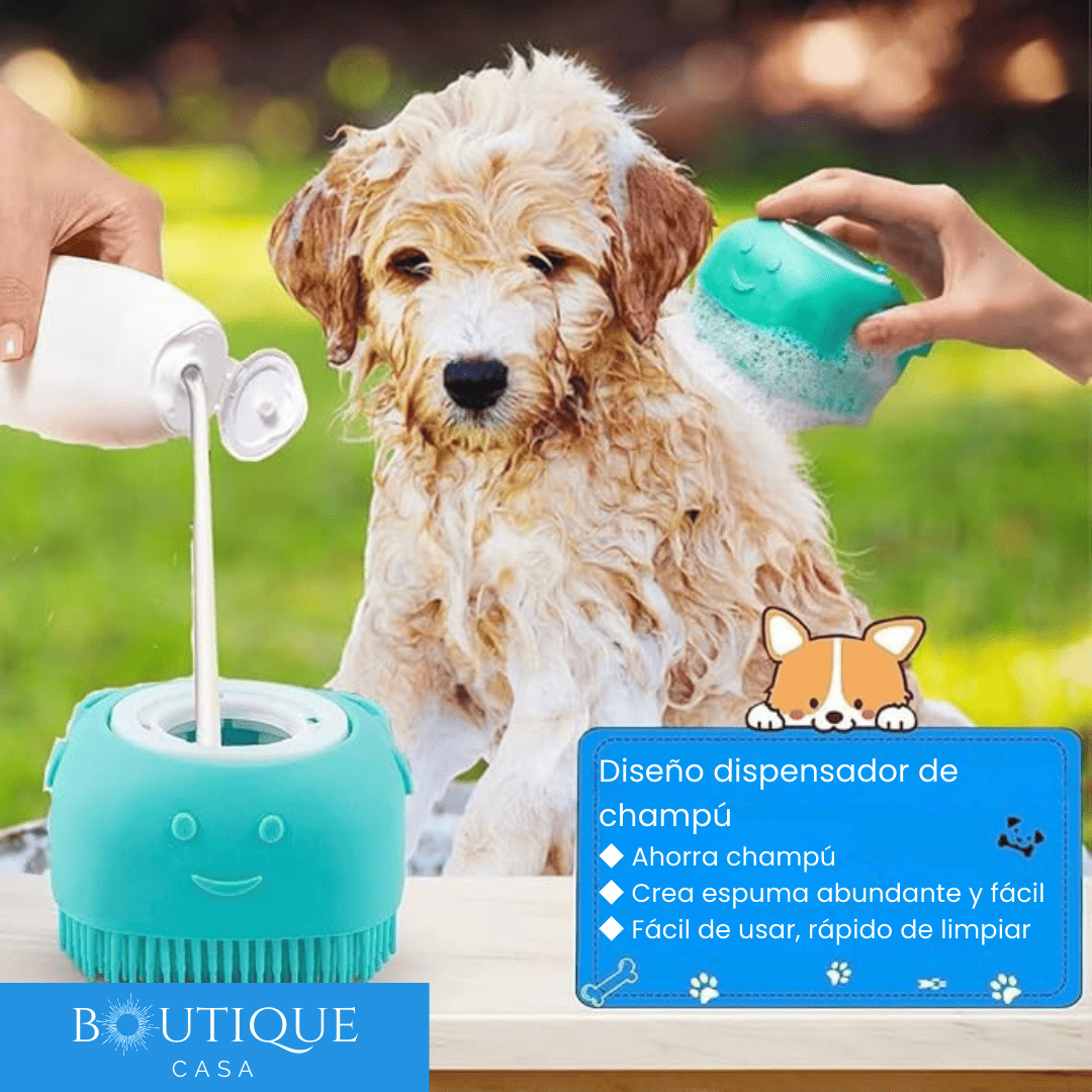 Cepillo Dispensador Mascotas | EasyWash™
