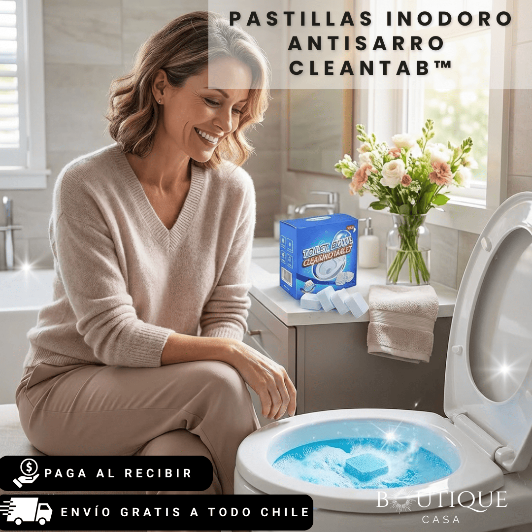 Pastillas Inodoro Antisarro | CleanTab™