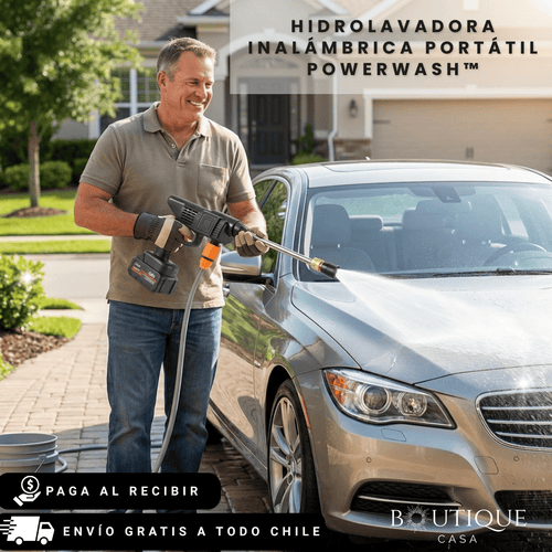 Hidrolavadora Inalámbrica Portátil | PowerWash™