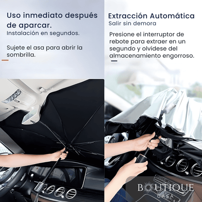 Parasol Retráctil para Automóvil | FreshCar™