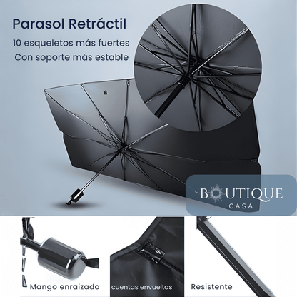 Parasol Retráctil para Automóvil | FreshCar™