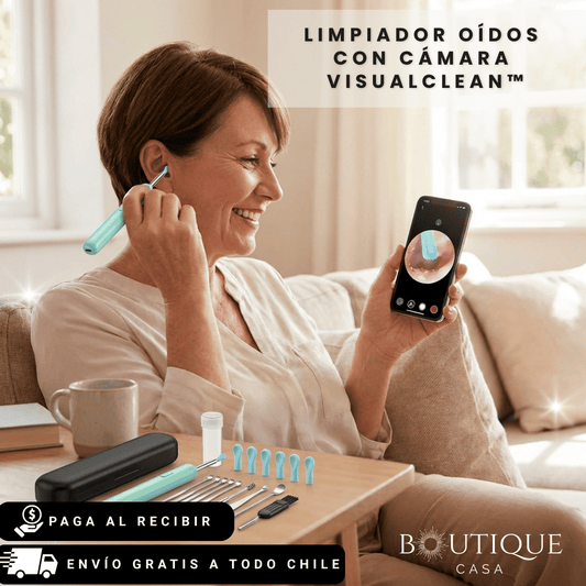 Limpiador Oídos con Cámara | VisualClean™
