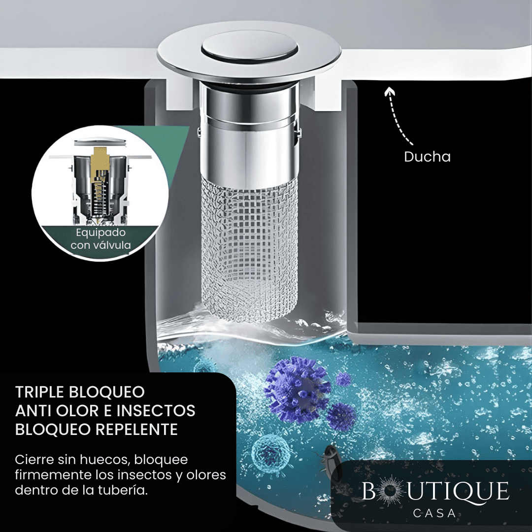Kit 2 Tapones Lavamanos | CleanDrain™