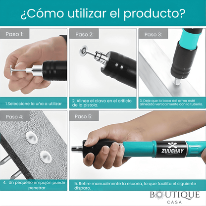 Clavadora Portátil Universal | CompactPro™