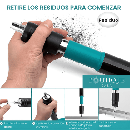 Clavadora Portátil Universal | CompactPro™