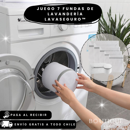 Fundas de Lavandería Premium | LavaSeguro™