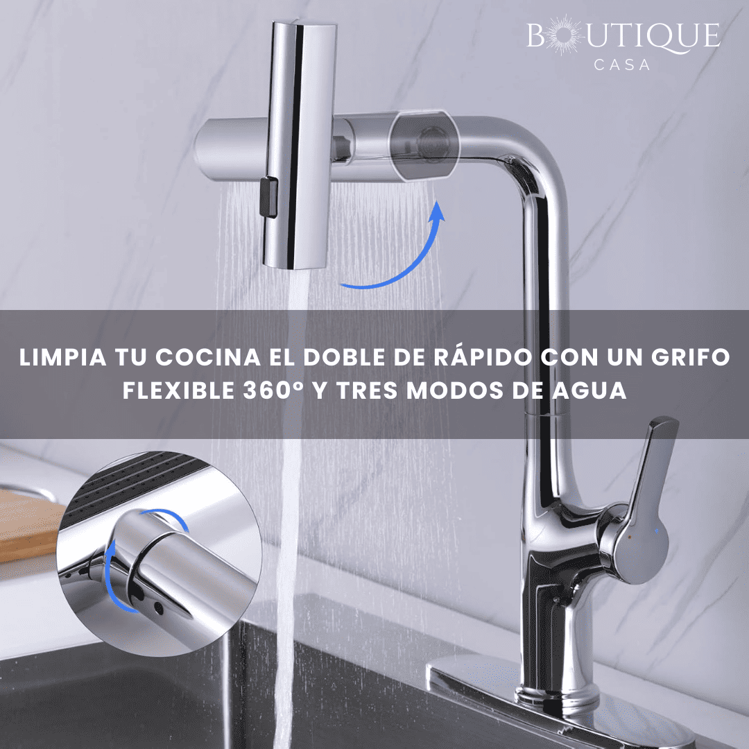 Grifo inteligente | AquaFlex 360™