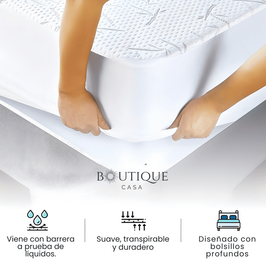 Kit de 2 Protector Impermeable Colchón | SafeBed™