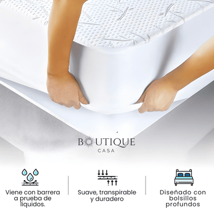 Kit de 2 Protector Impermeable Colchón | SafeBed™