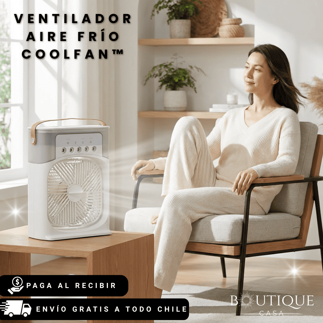 Ventilador Aire Frío | CoolFan™