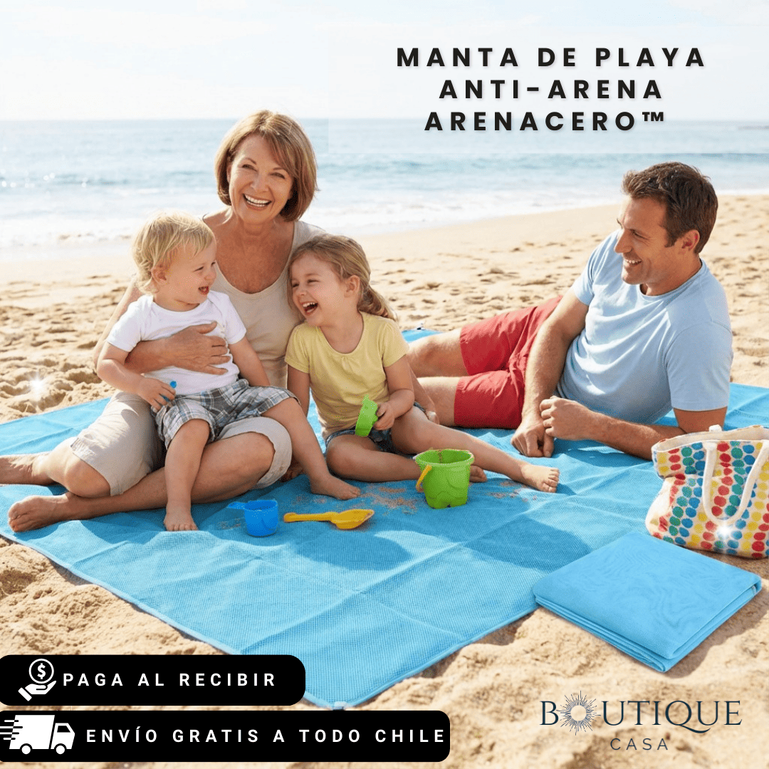 Manta de Playa Anti-Arena | ArenaCero™