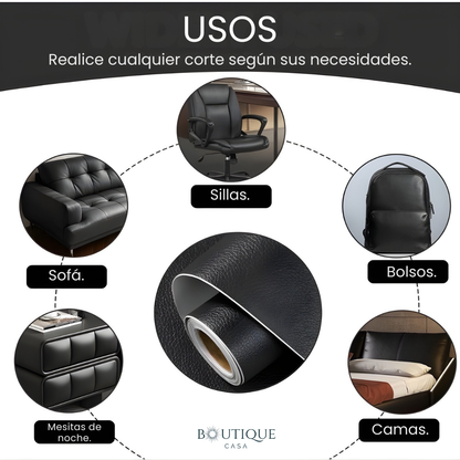 Reparador de Cuero Autoadhesivo | PatchPerfect™