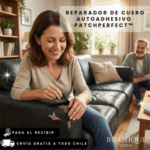 Reparador de Cuero Autoadhesivo | PatchPerfect™