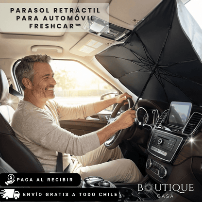 Parasol Retráctil para Automóvil | FreshCar™